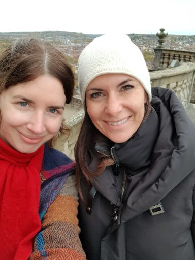 With Judith Spießer With Judith Spießer in Würzburg