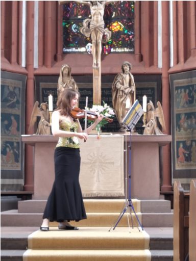 Solo recital in Würzburg Deutschhauskirche Würzburg